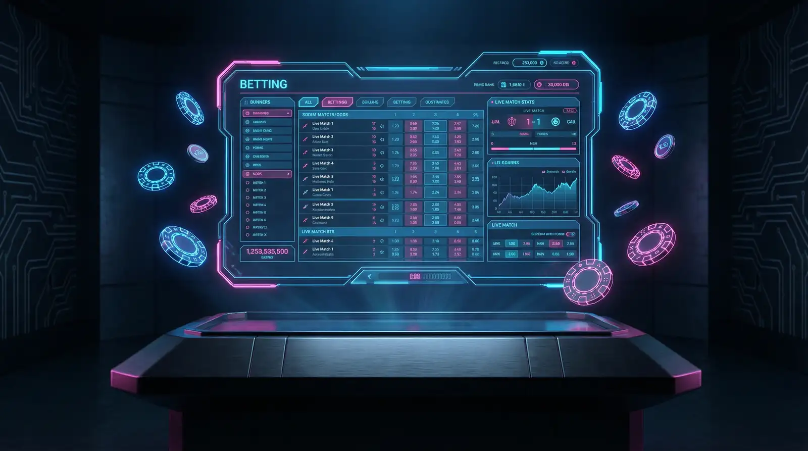 雷火电竞专业赔率分析界面